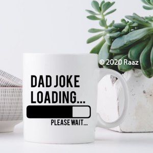 Dad Joke Loading Custom Mug - Father's Day Gift